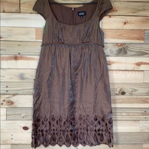 Adrianna Papell size 8 brown dress
